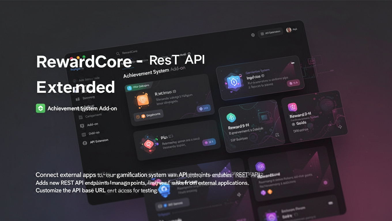 Preview of RewardCore - Rest API Extended