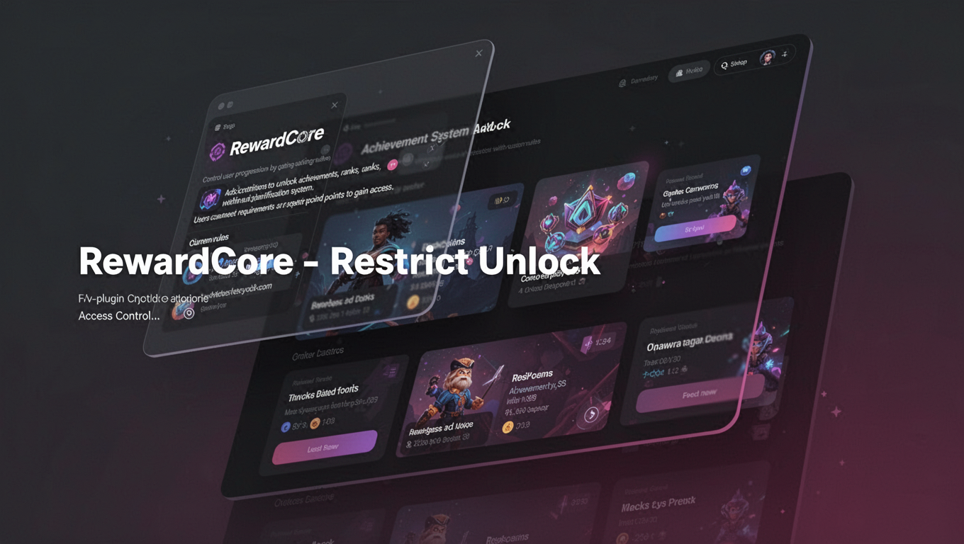 Preview of RewardCore - Restrict Unlock