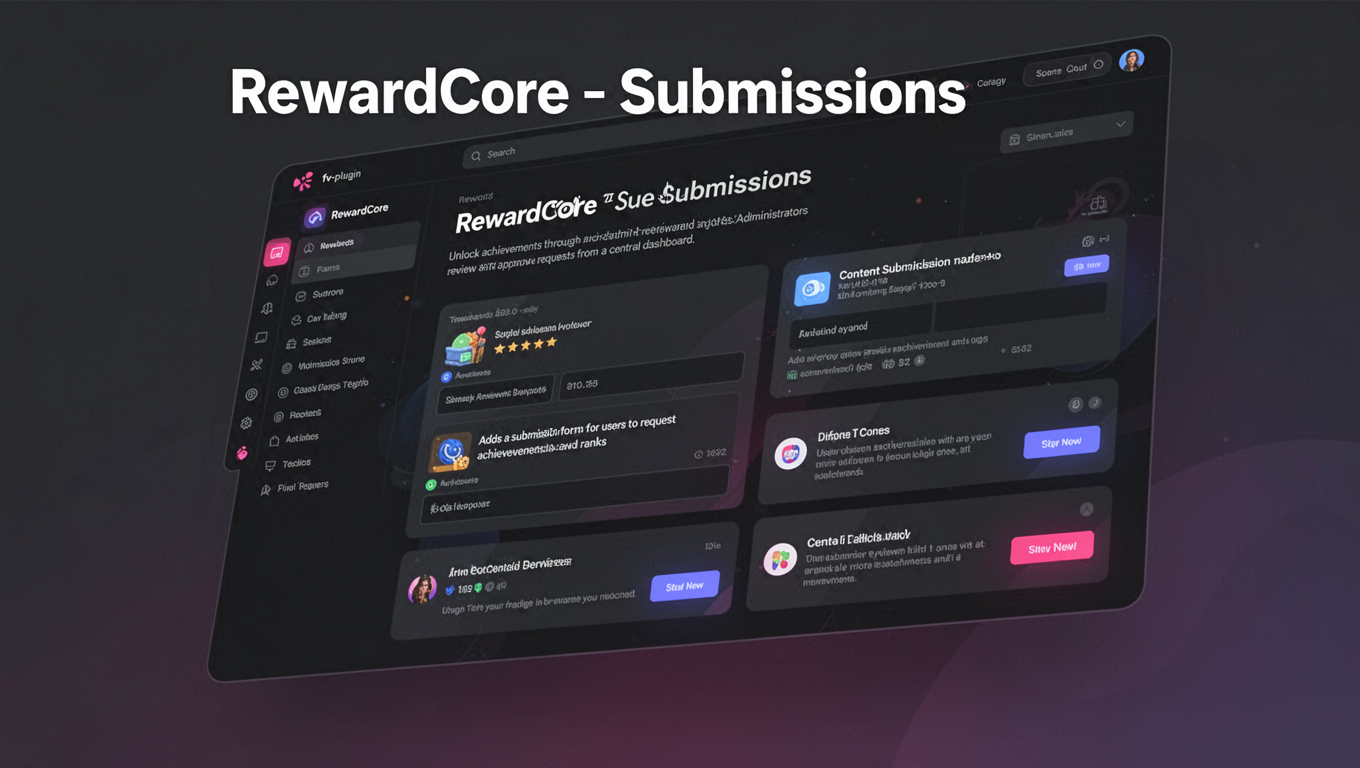 Preview of RewardCore - Submissions