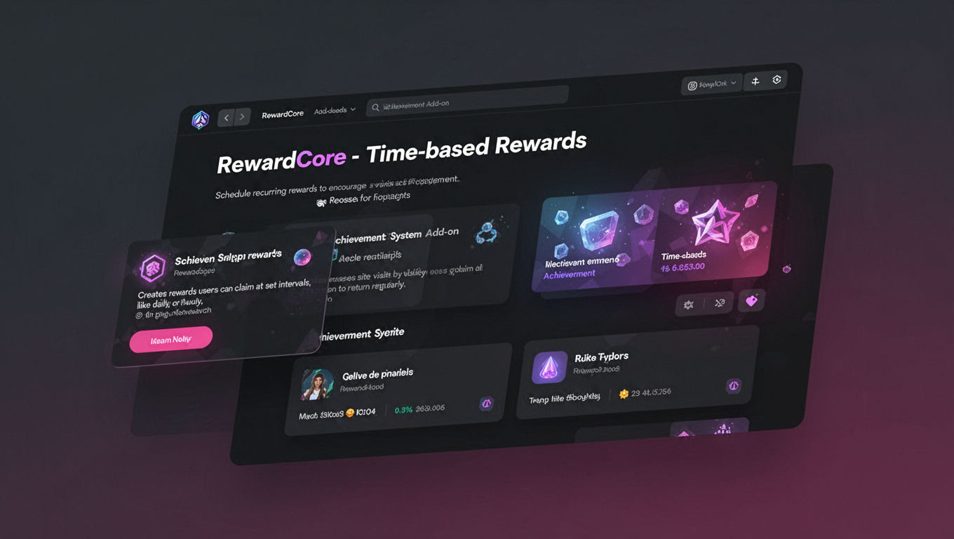 Preview of RewardCore - Time-based Rewards