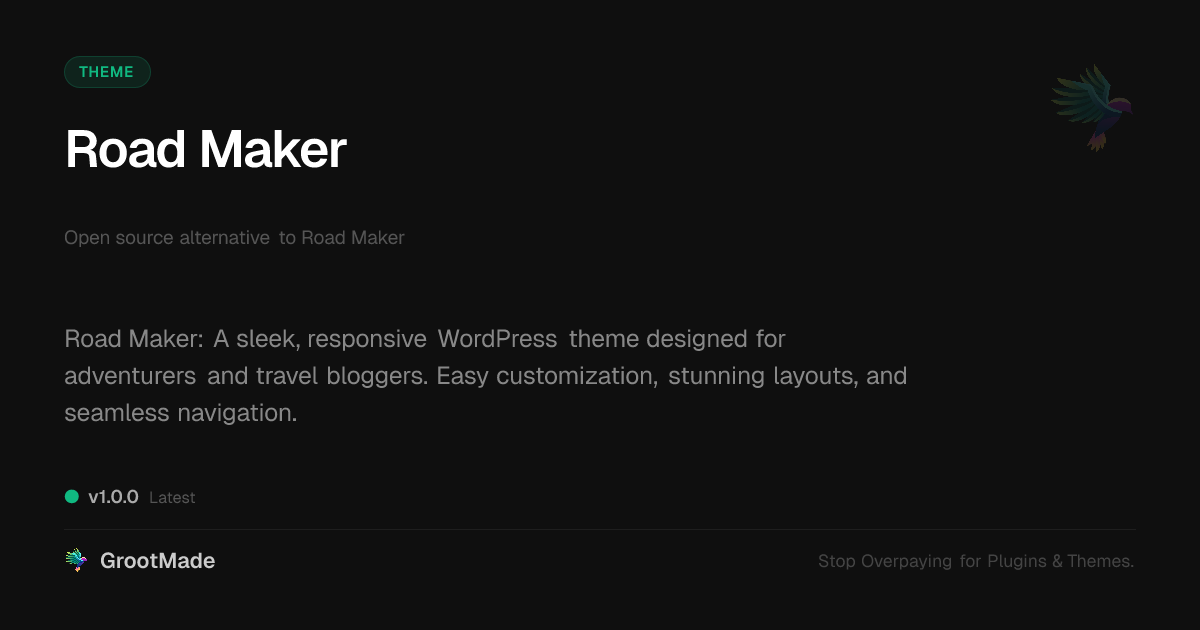 Preview of Road Maker