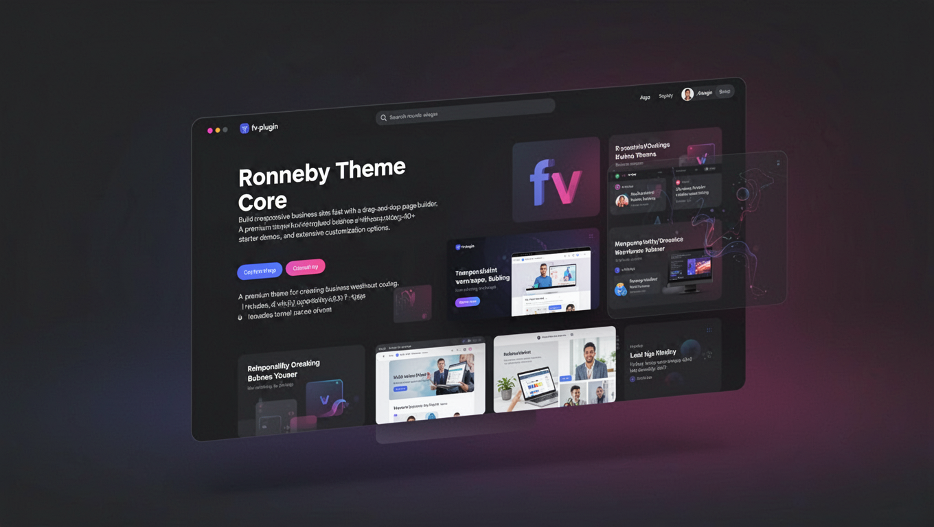 Preview of Ronneby Theme Core