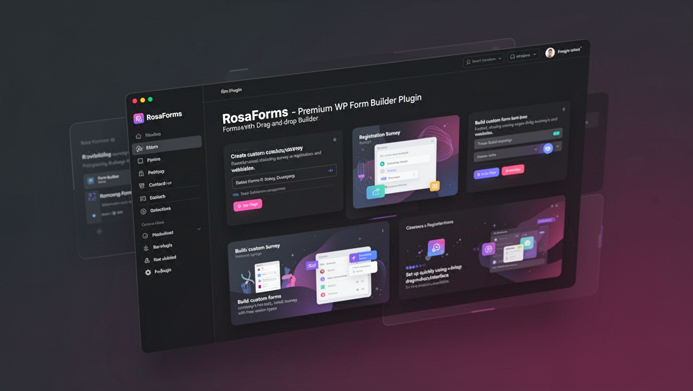 Preview of RosaForms - Premium WP Form Builder Plugin