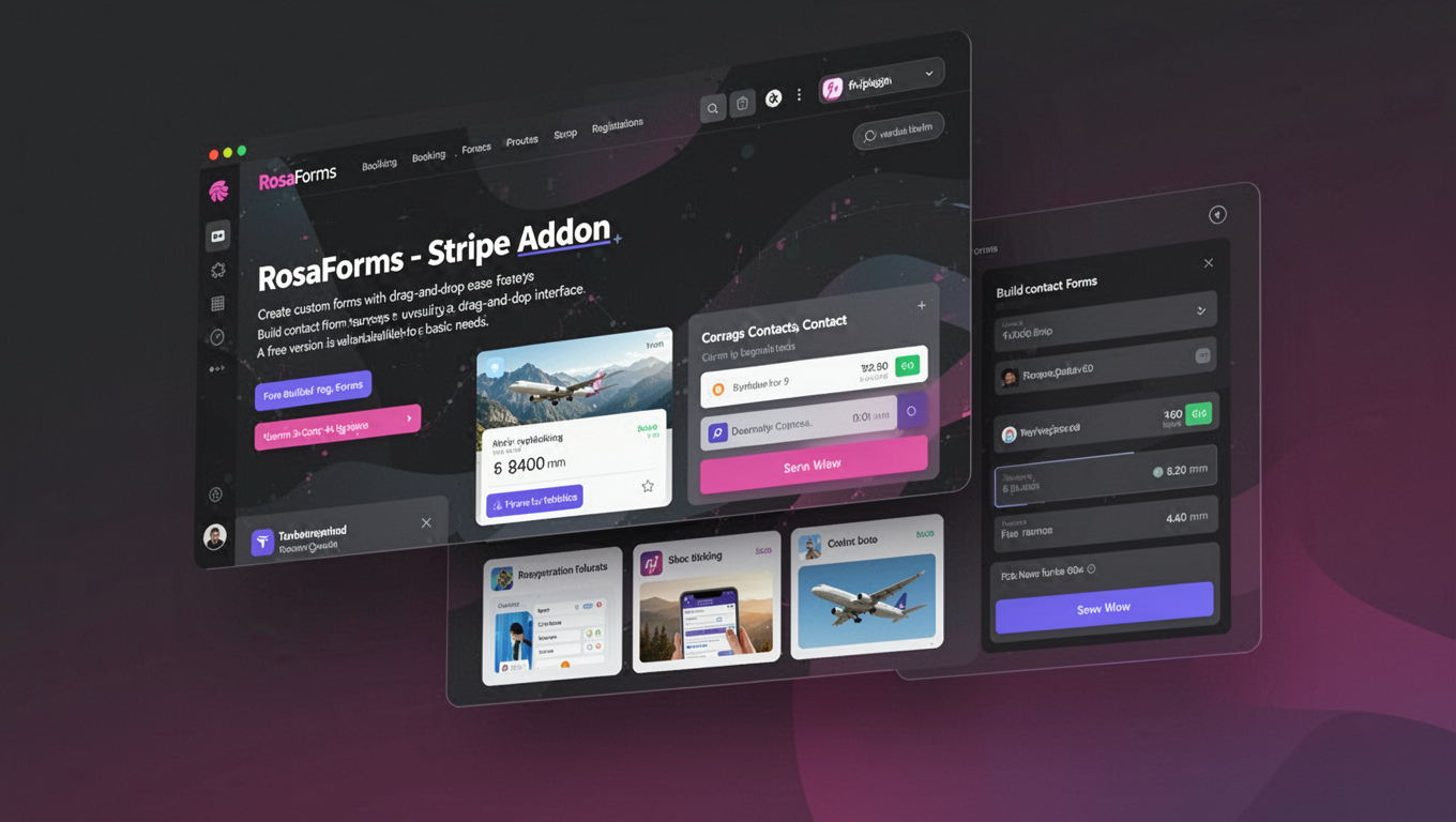 Preview of RosaForms - Stripe Addon