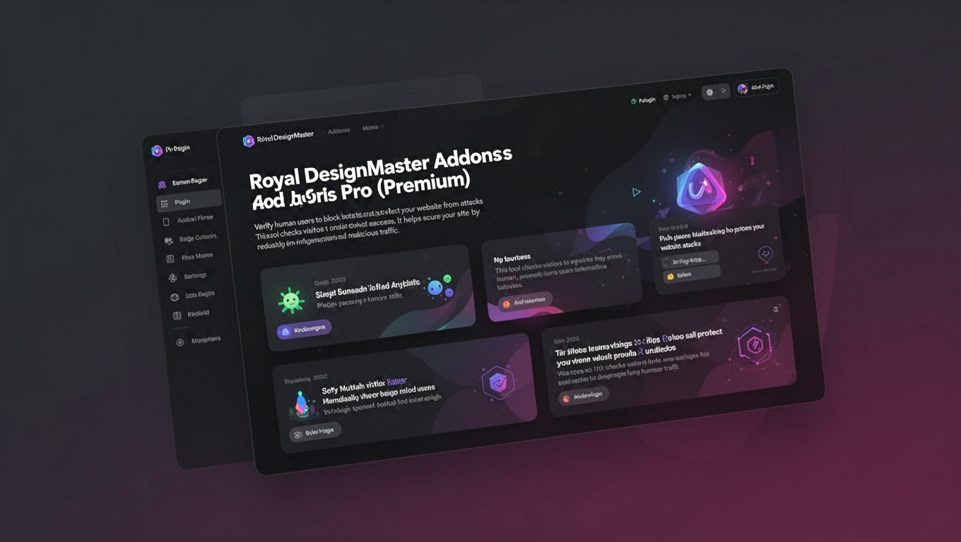 Preview of Royal DesignMaster Addons Pro (Premium)