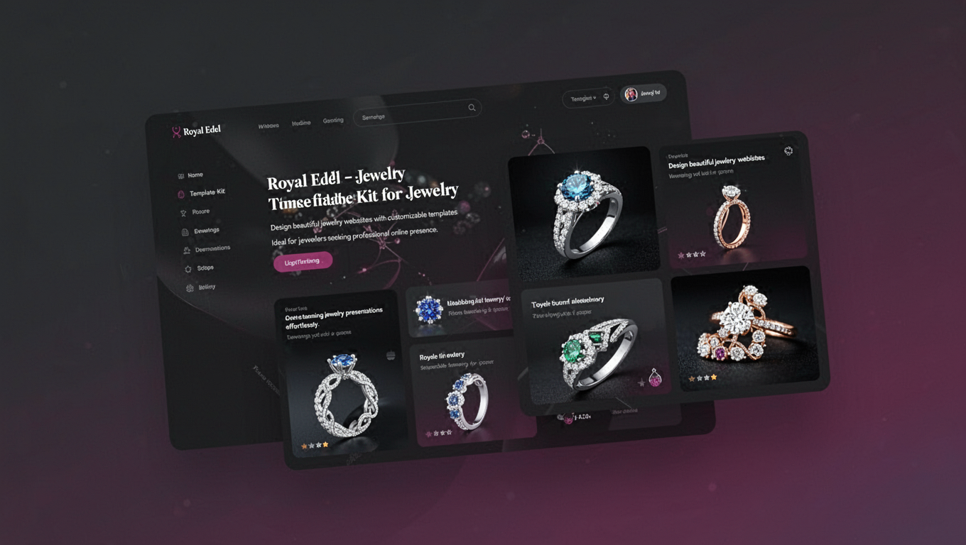 Preview of Royal Edel - Template Kit for Jewelry