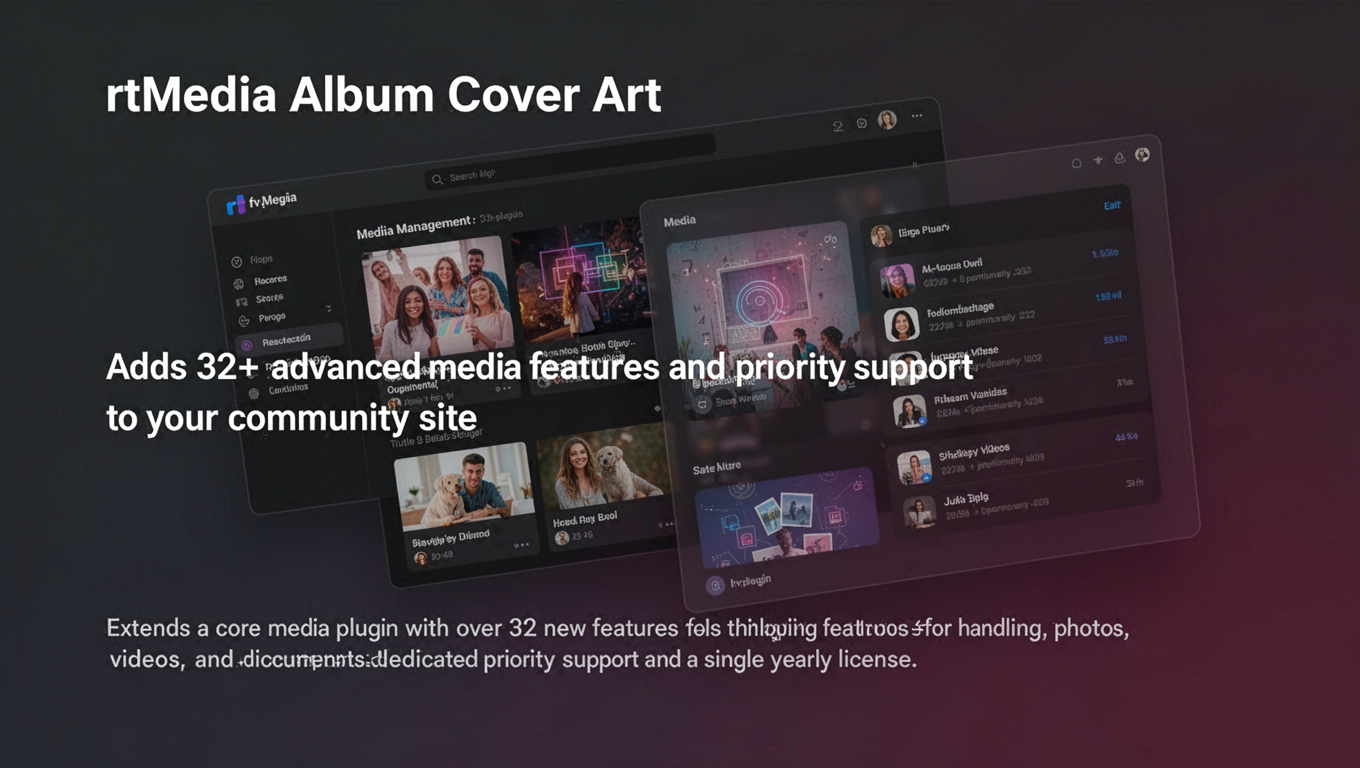 Preview of rtMedia Album Cover Art