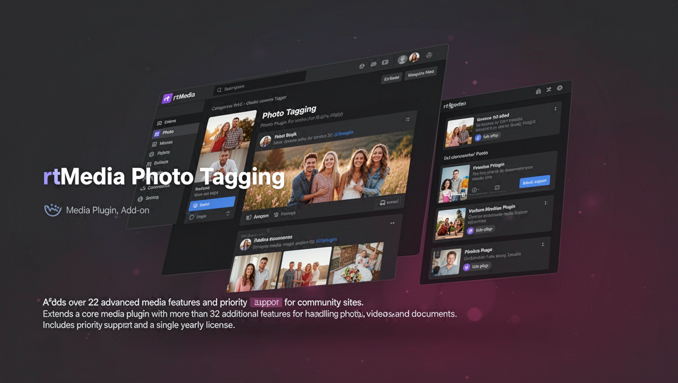 Preview of rtMedia Photo Tagging