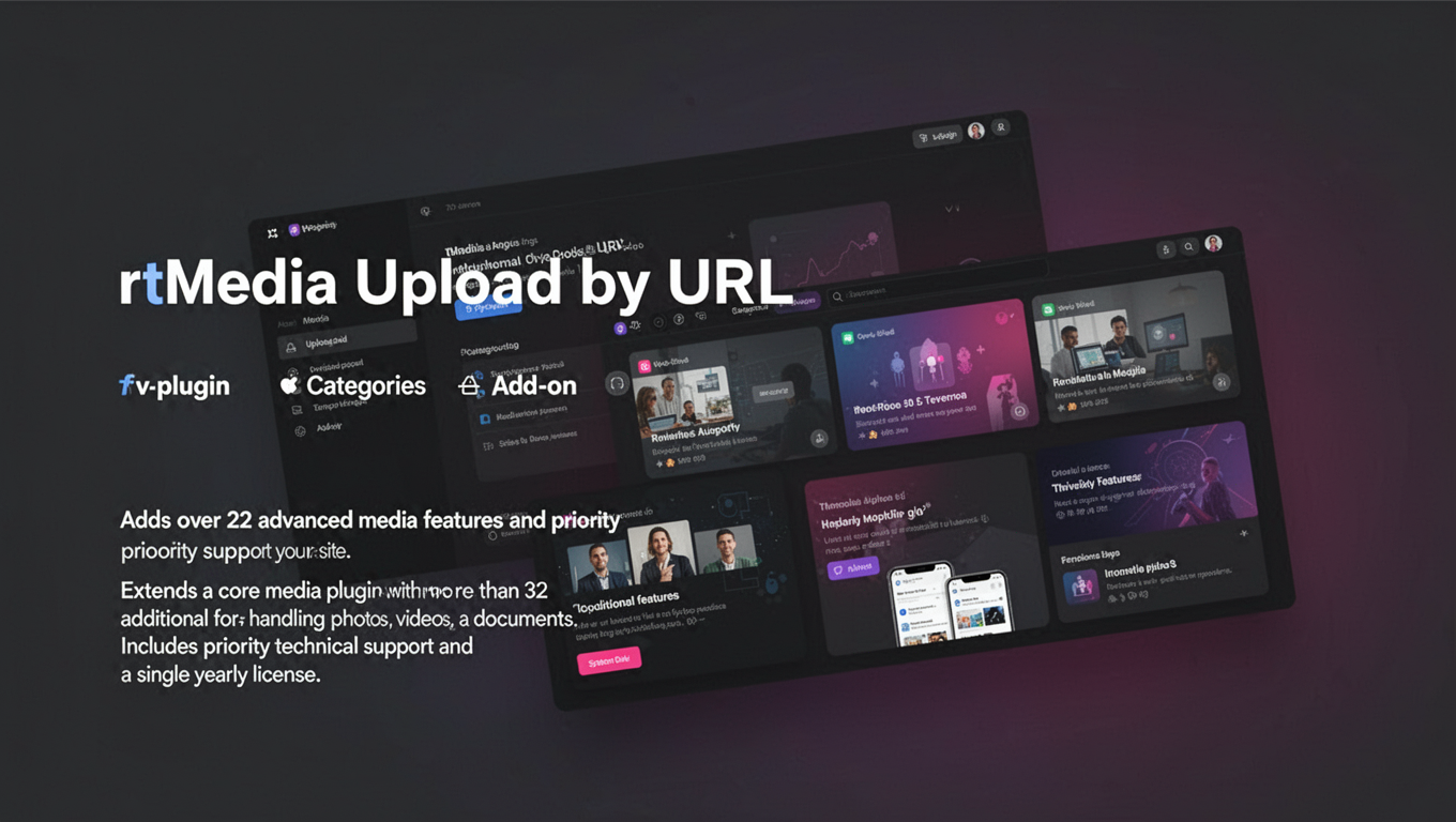 Preview of rtMedia Upload by URL