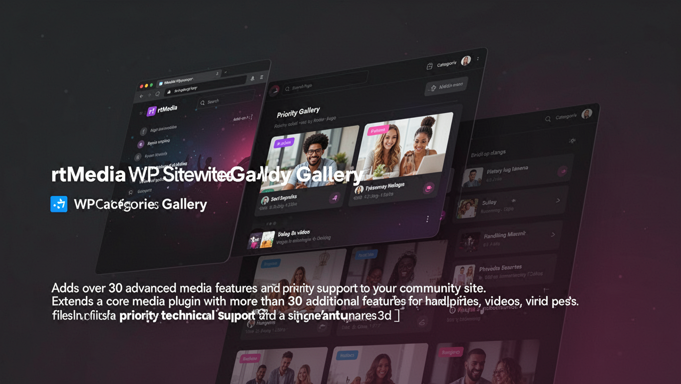Preview of rtMedia WP Sitewide Gallery