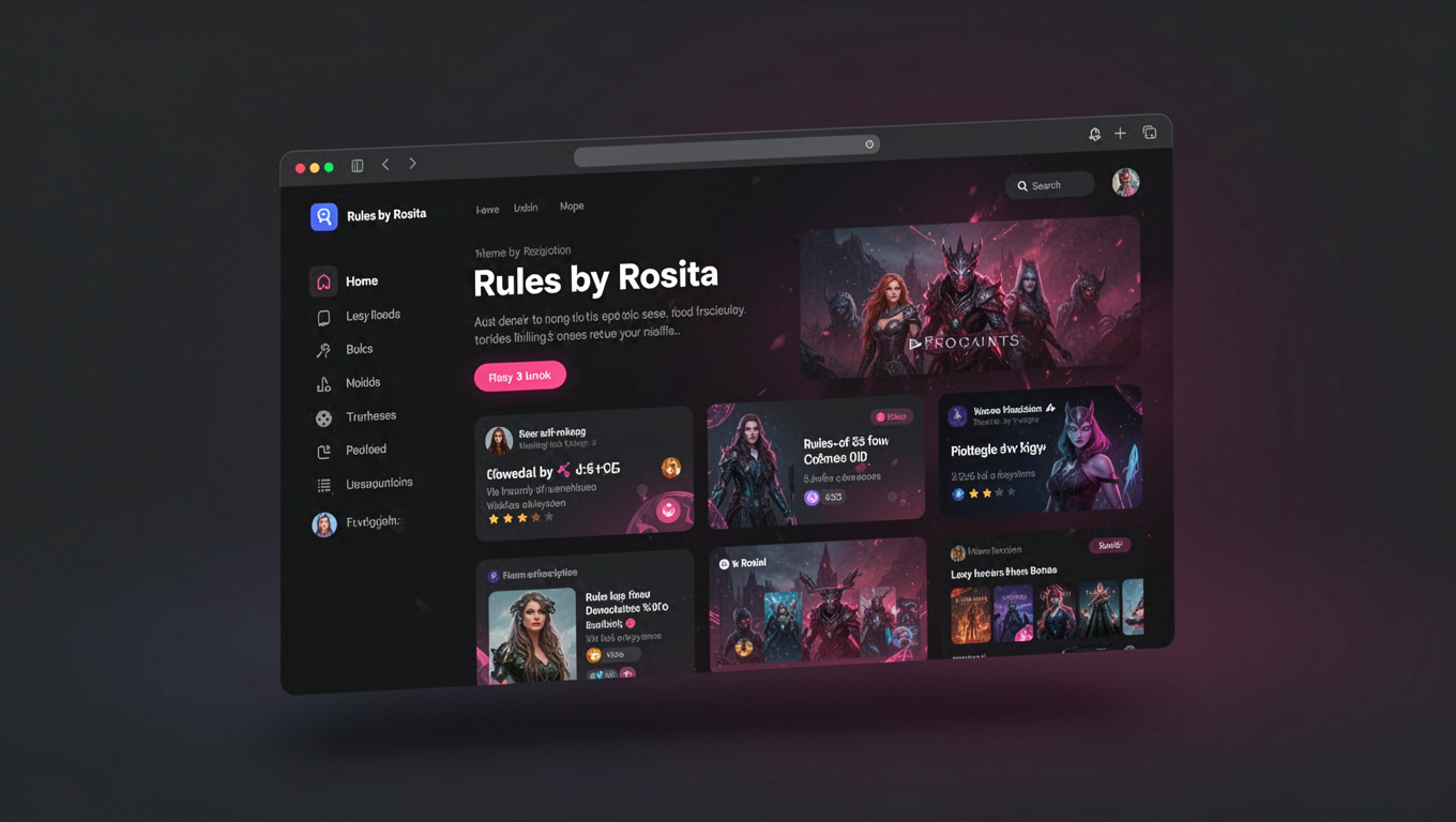 Preview of Rules by Rosita