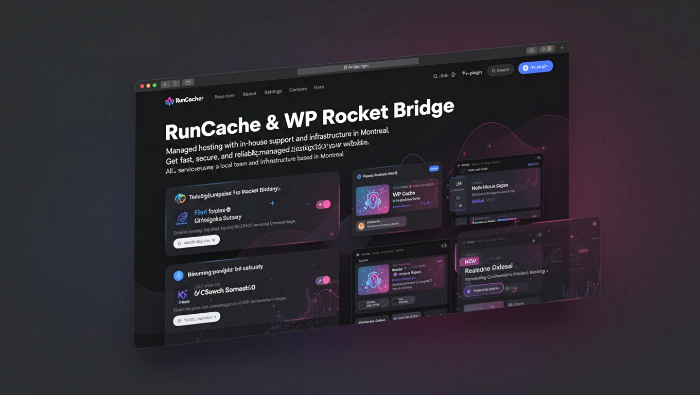 Preview of RunCache & WP Rocket Bridge