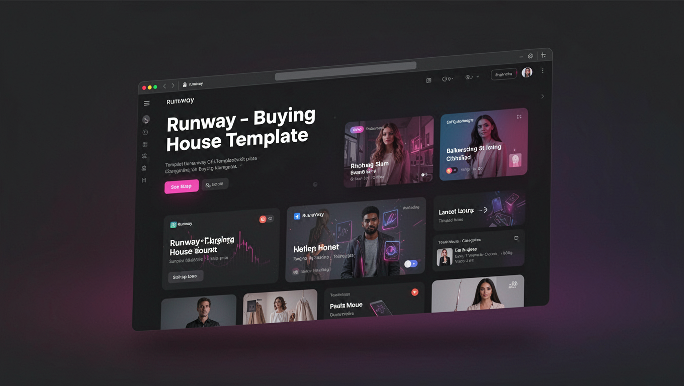 Preview of Runway - Buying House Template