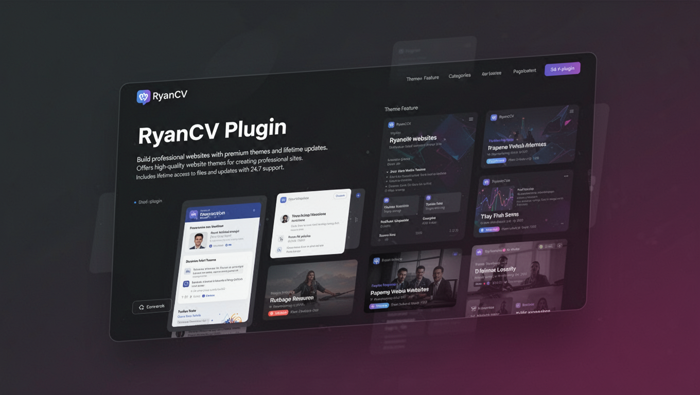 Preview of RyanCV Plugin