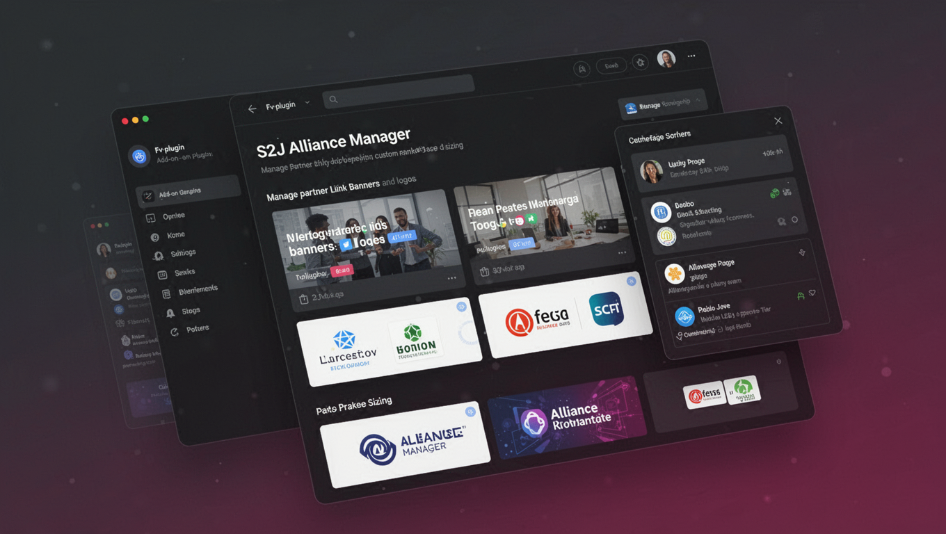 Preview of S2J Alliance Manager