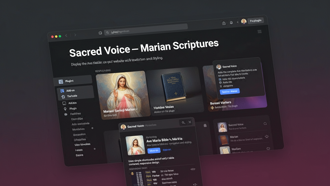 Preview of Sacred Voice – Marian Scriptures