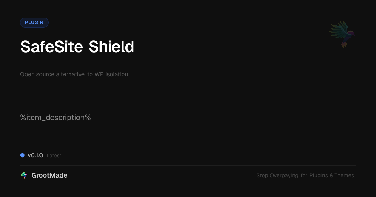 Preview of SafeSite Shield