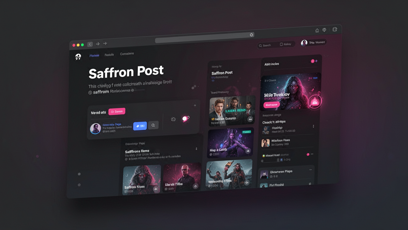 Preview of Saffron Post