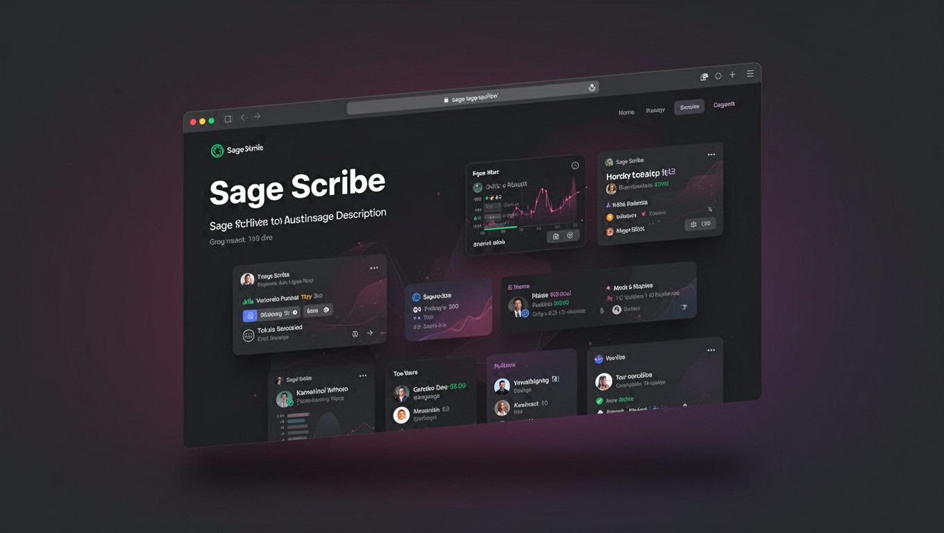 Preview of Sage Scribe
