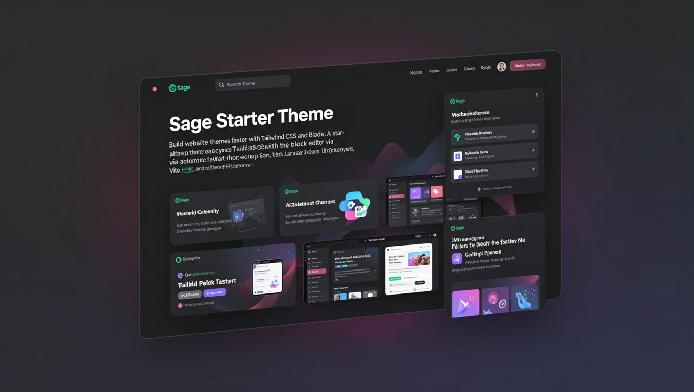 Preview of Sage Starter Theme