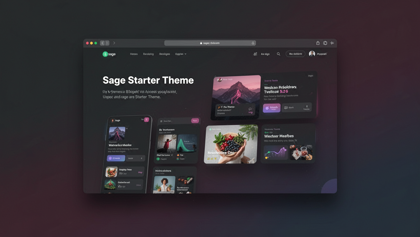 Preview of Sage Starter Theme