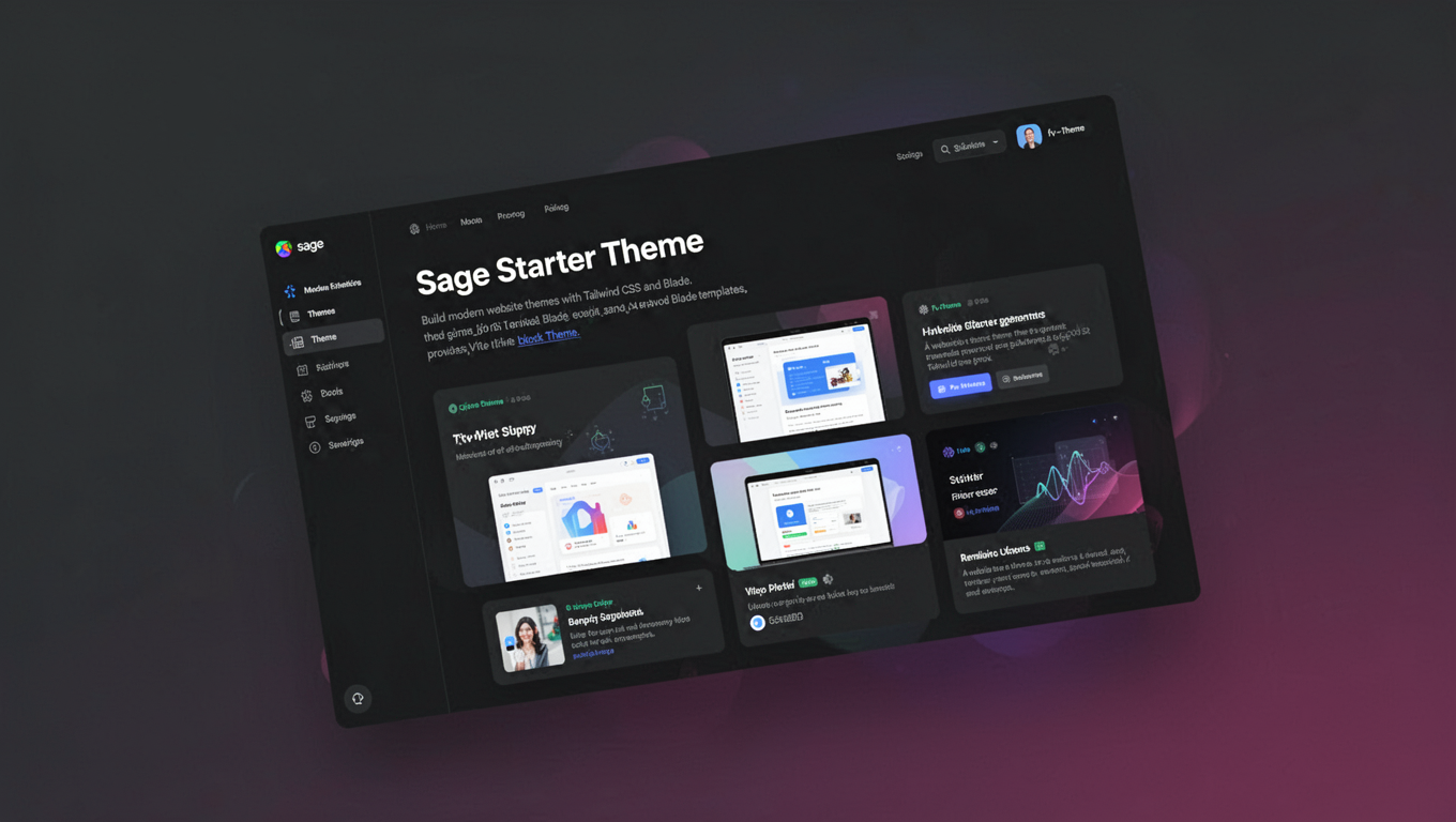 Preview of Sage Starter Theme