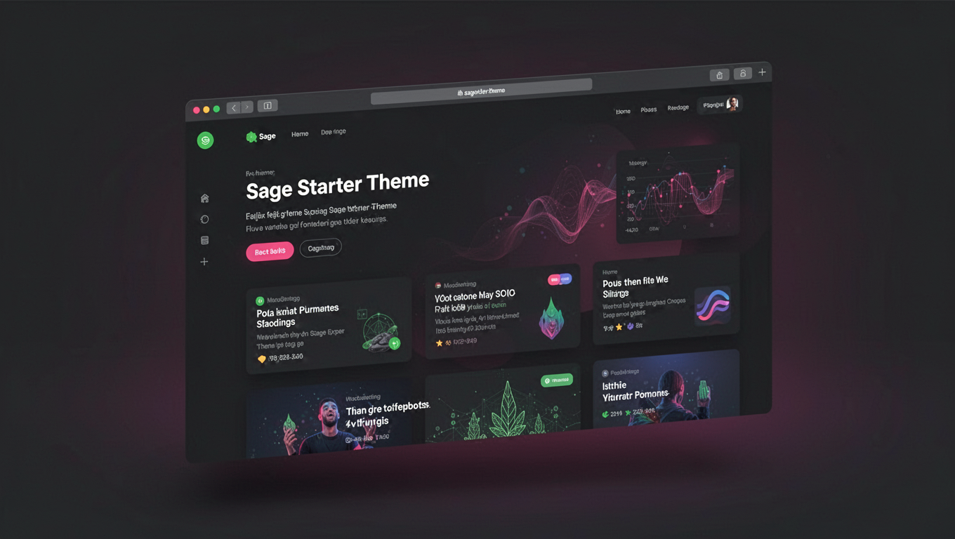 Preview of Sage Starter Theme