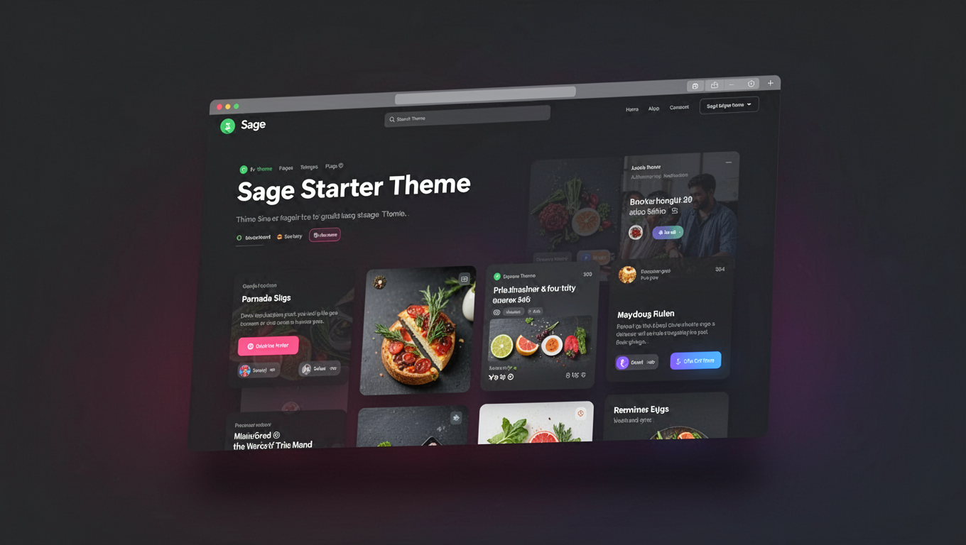 Preview of Sage Starter Theme