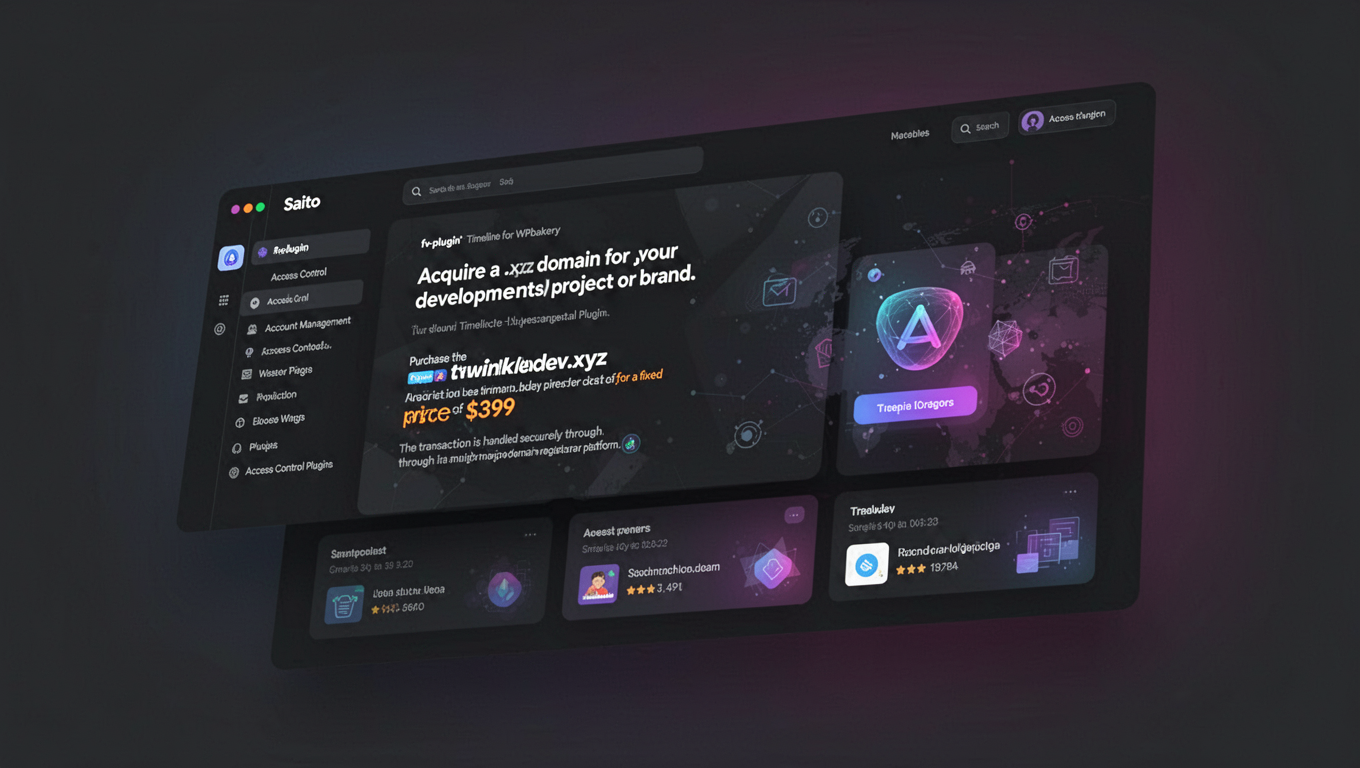 Preview of Saito - Timeline for WPbakery