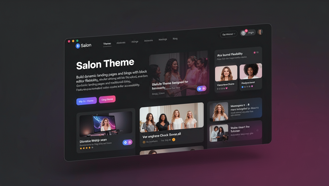 Preview of Salon Theme
