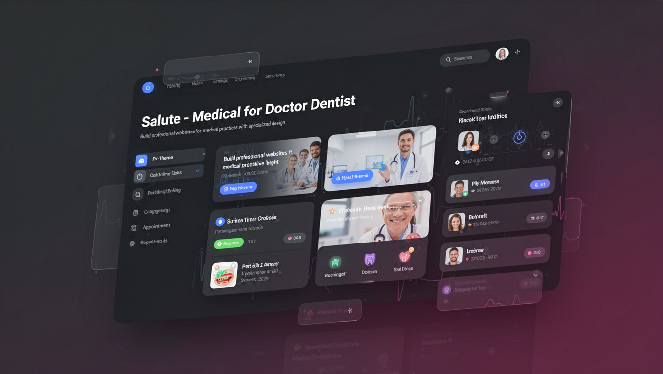 Preview of Salute - Medical for Doctor Dentist
