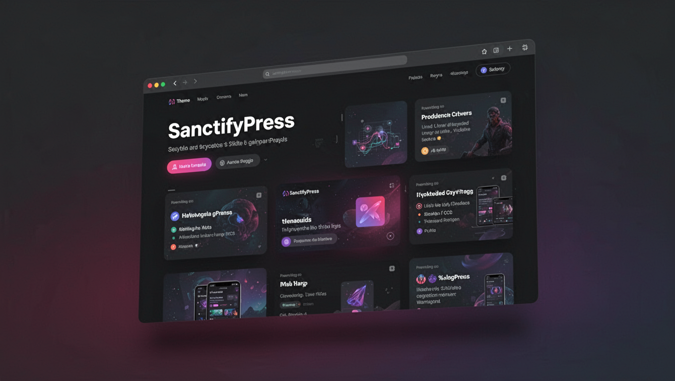 Preview of SanctifyPress