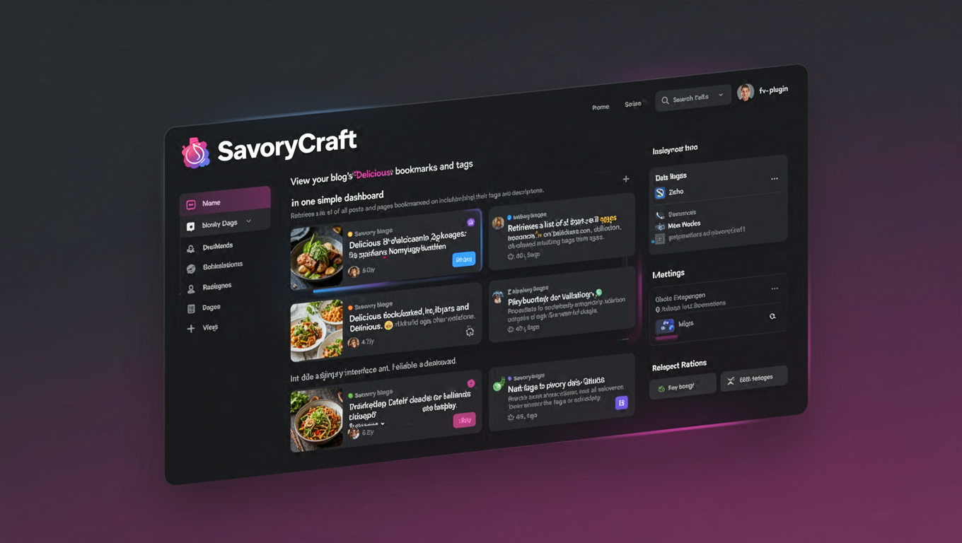 Preview of SavoryCraft