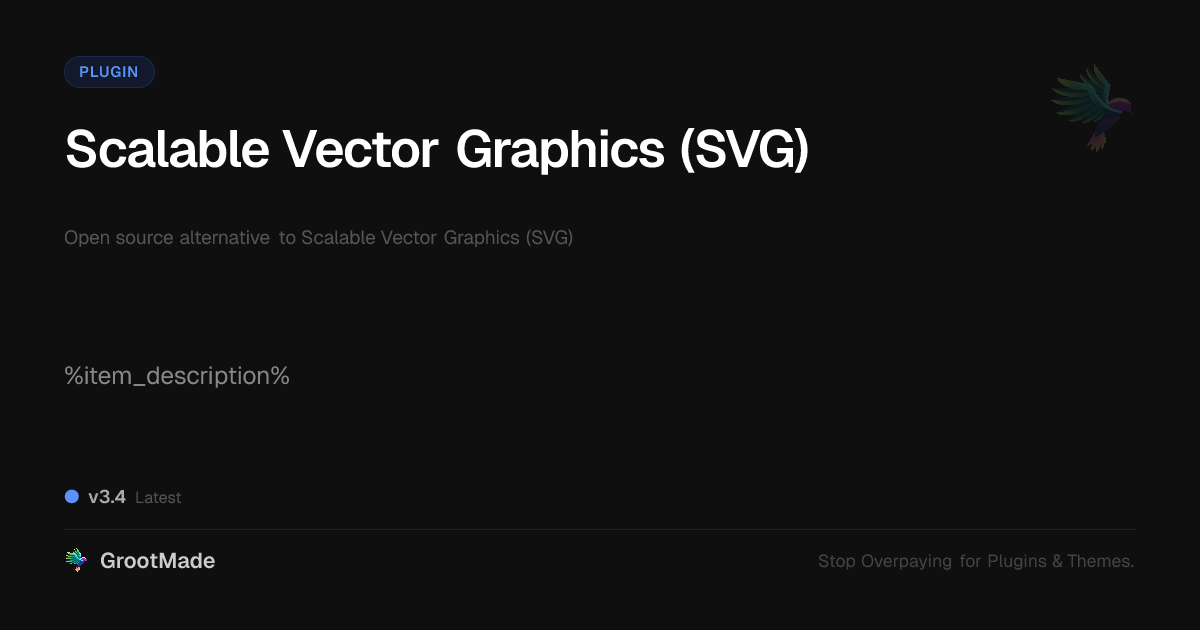 Preview of Scalable Vector Graphics (SVG)