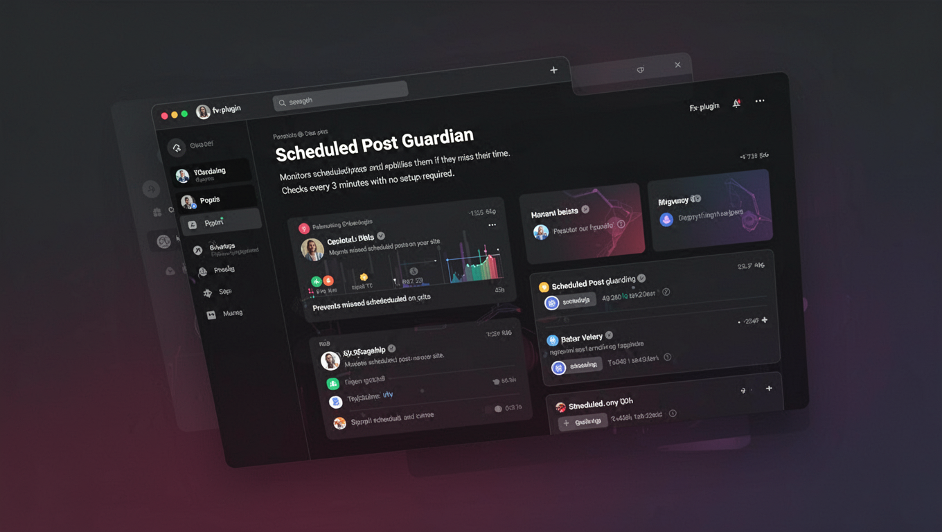 Preview of Scheduled Post Guardian
