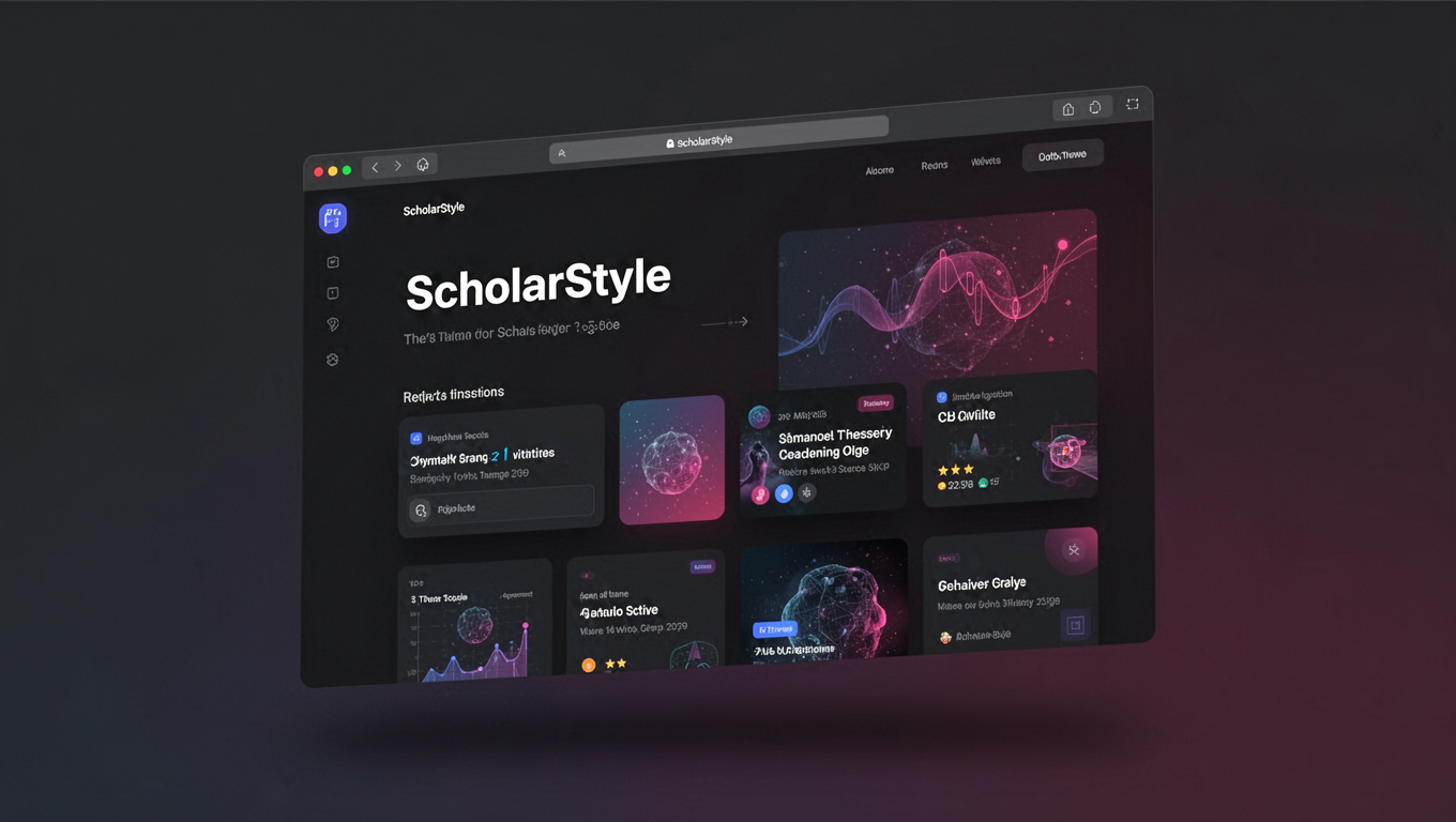 Preview of ScholarStyle