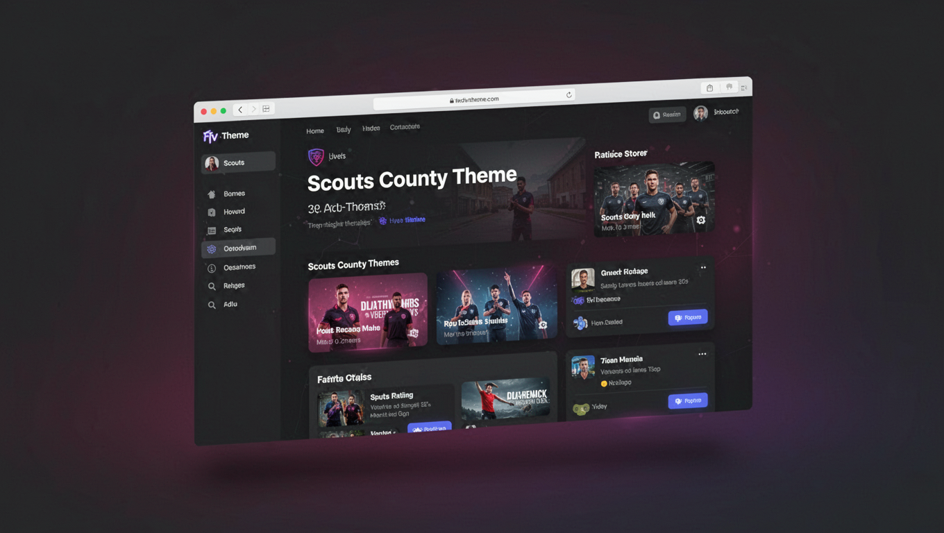 Preview of Scouts County Theme