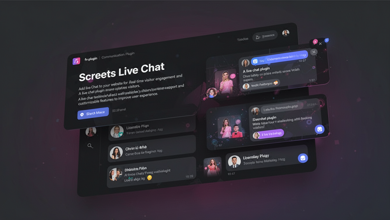 Preview of Screets Live Chat