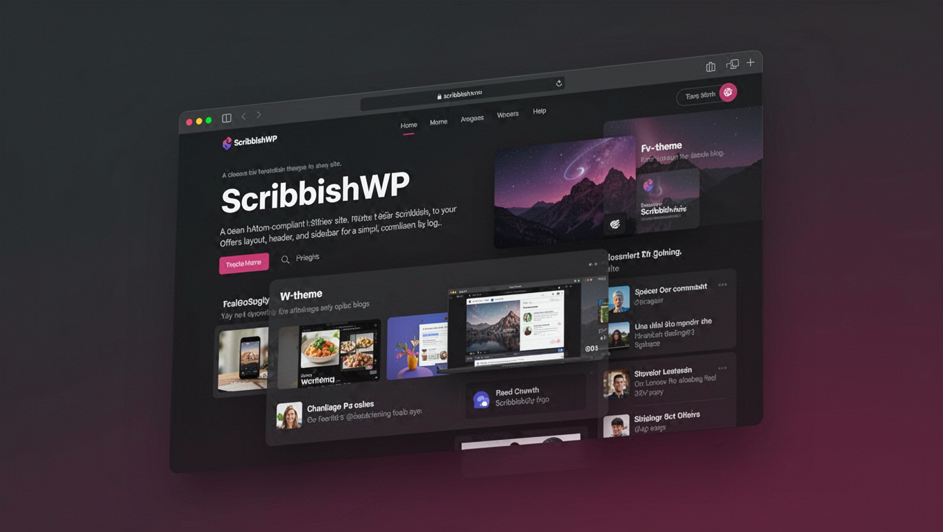 Preview of ScribbishWP