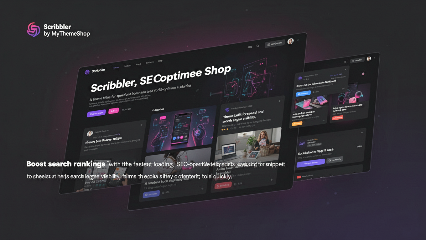 Preview of Scribbler by MyThemeShop
