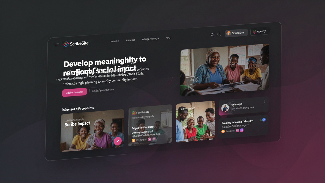 Preview of ScribeSite