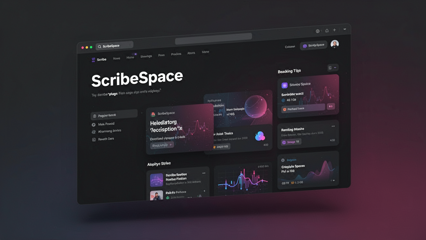 Preview of ScribeSpace