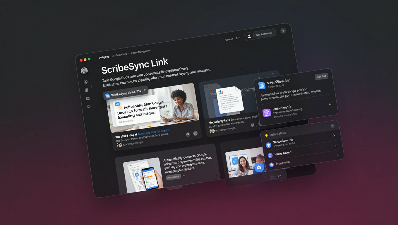 Preview of ScribeSync Link