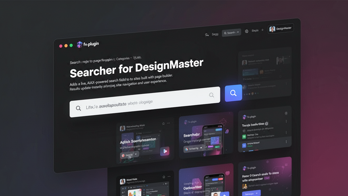 Preview of Searcher for DesignMaster