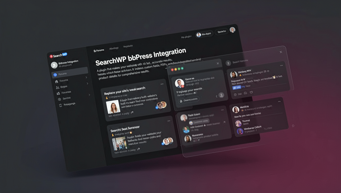 Preview of SearchWP bbPress Integration