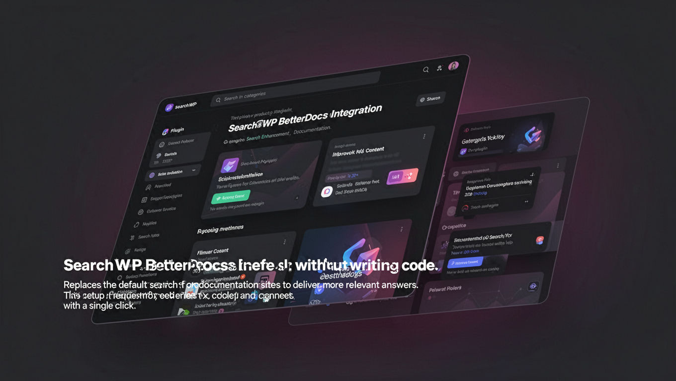 Preview of SearchWP BetterDocs Integration