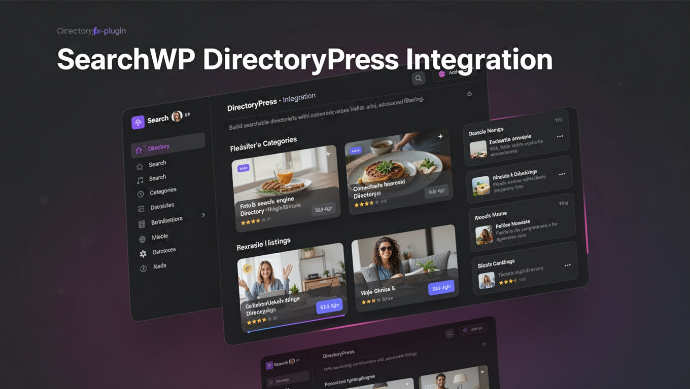 Preview of SearchWP DirectoryPress Integration