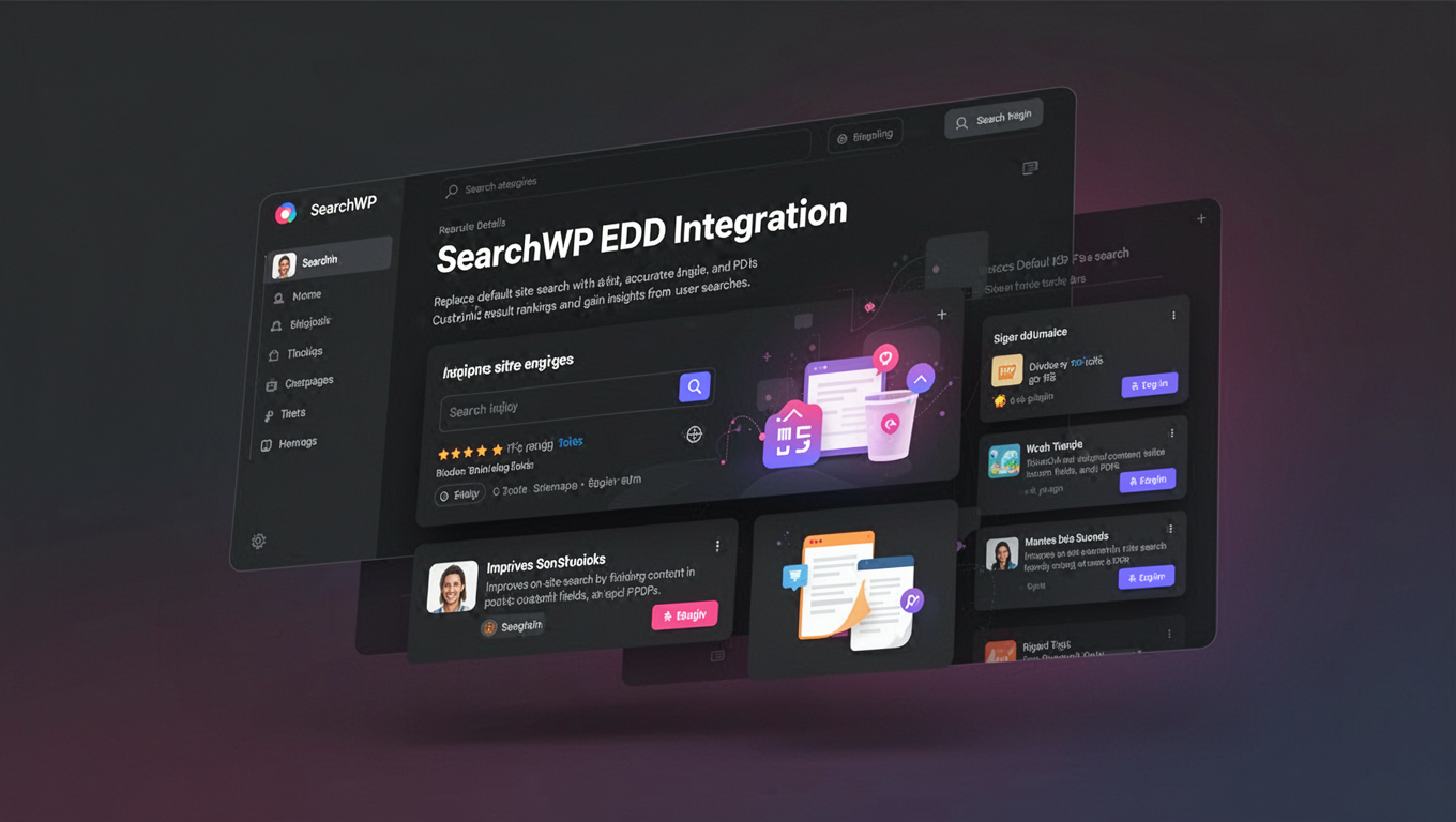 Preview of SearchWP EDD Integration