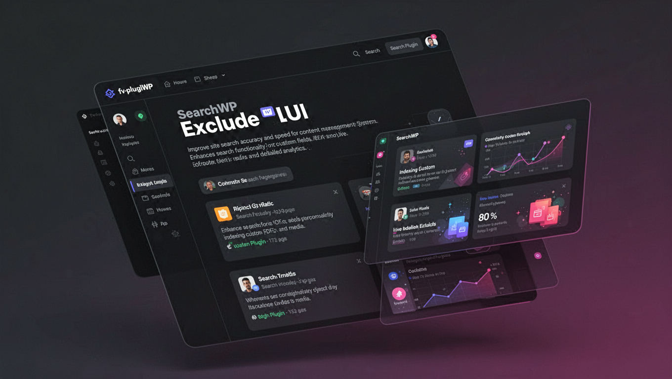Preview of SearchWP Exclude UI