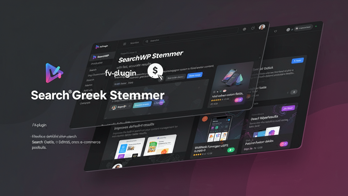 Preview of SearchWP Greek Stemmer